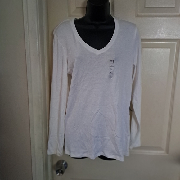 Jcp NWT white blouse - Picture 1 of 3